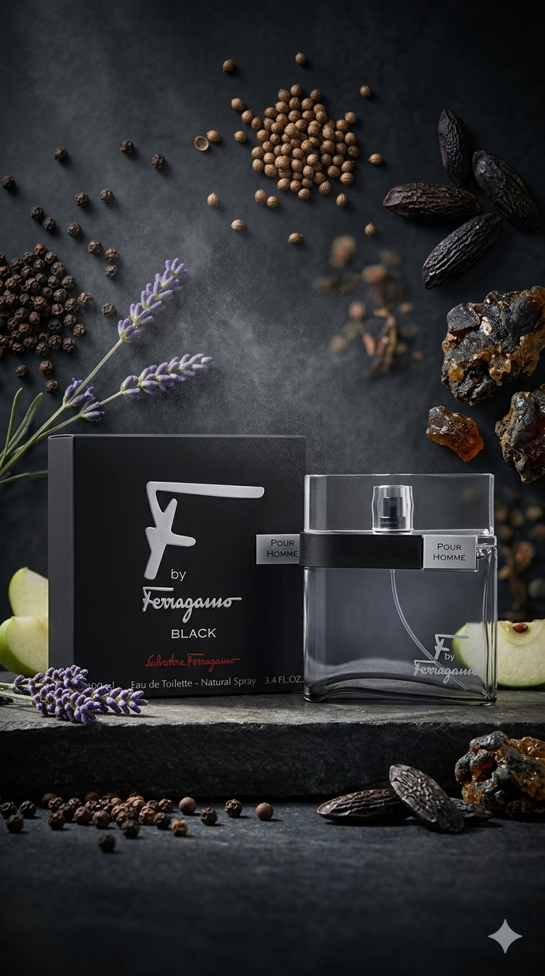 Salvatore Ferragamo F by Ferragamo Black
