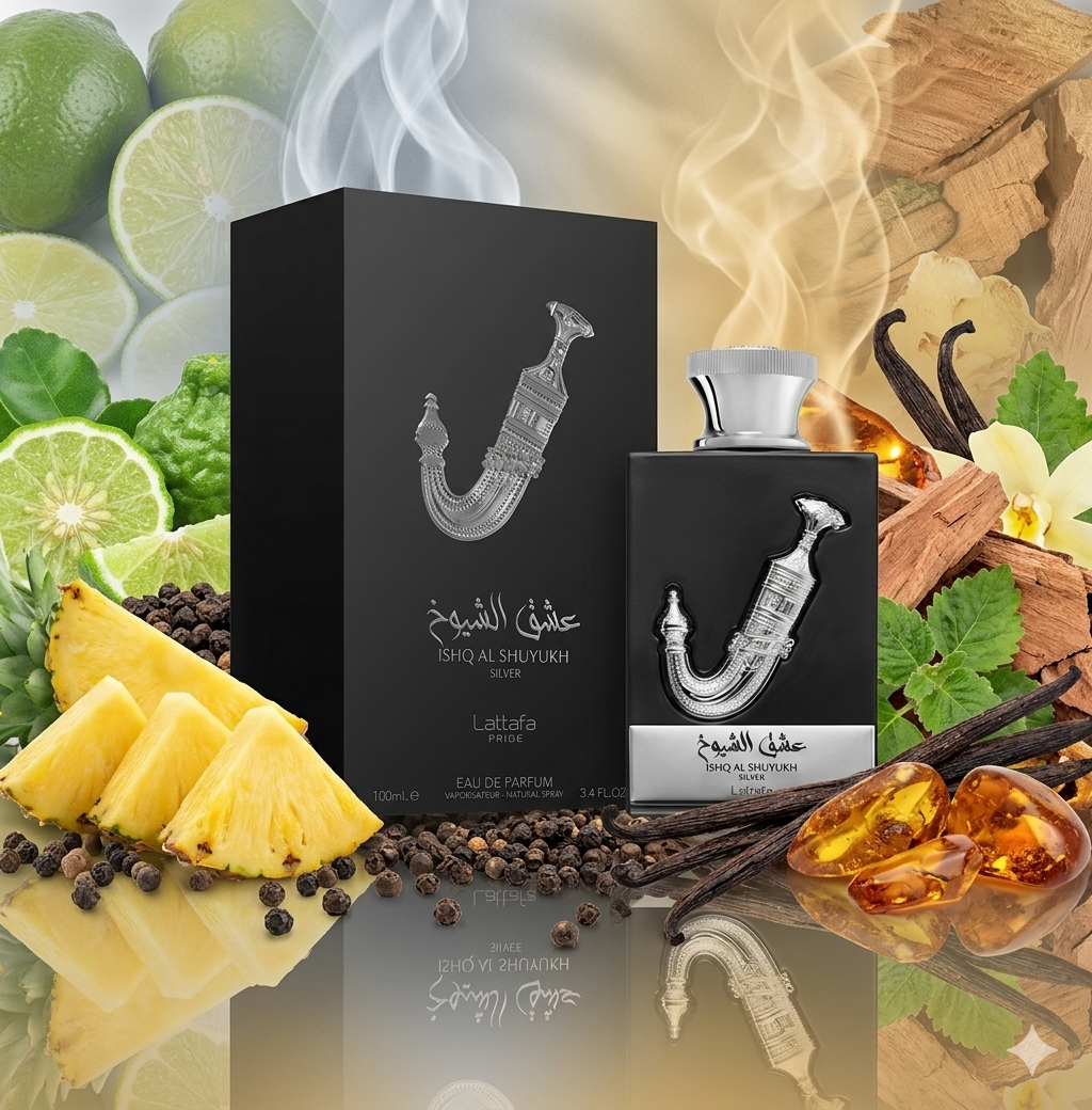 Lattafa Ishq Al Shuyukh Silver